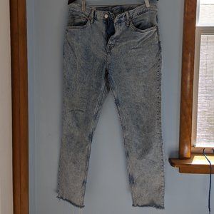H&M Jeans Slim Fit Cropped Light Denim - Size 33/32
